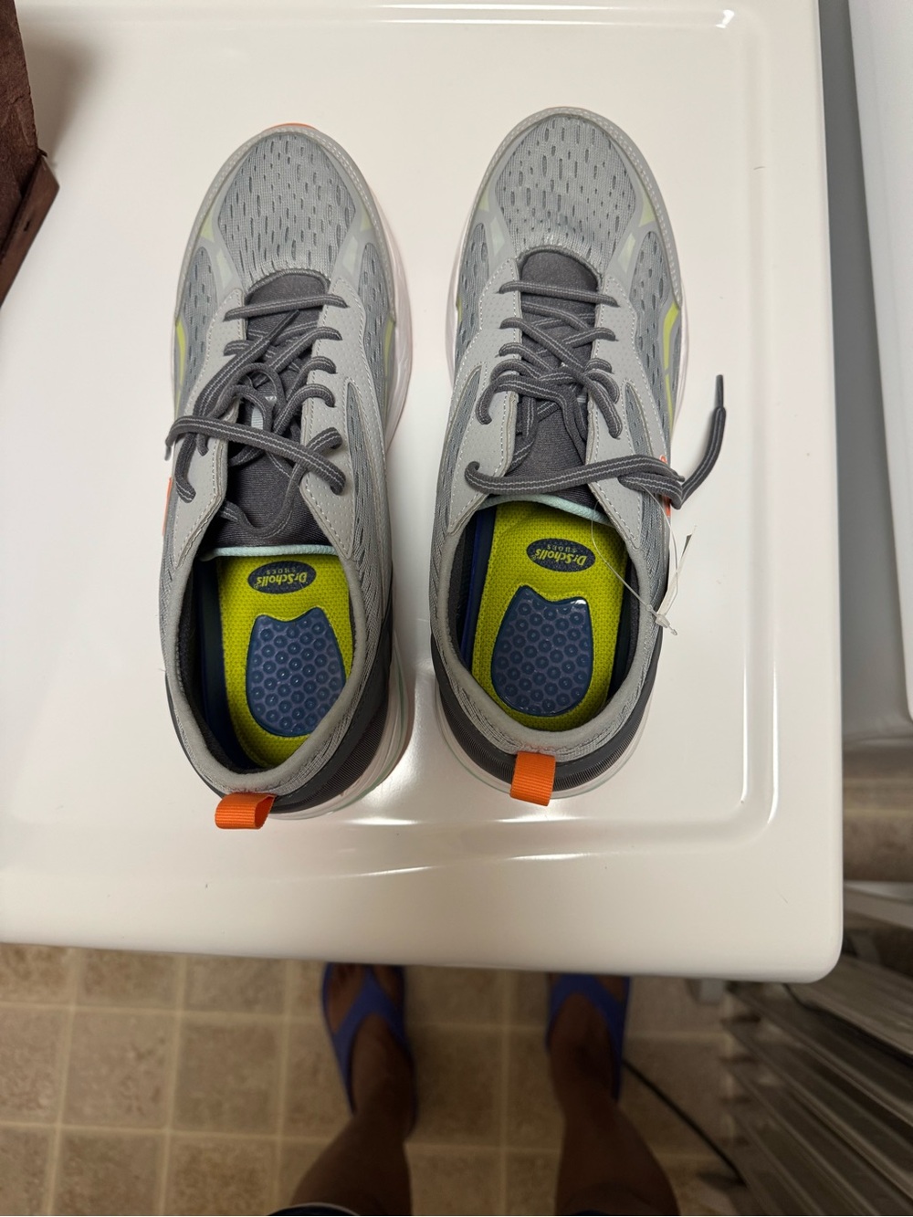 Dr. Scholl's Gray Athletic Sneakers. Blast Oxford. Brand new with tags/box